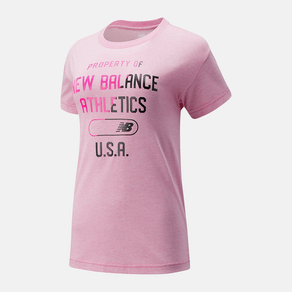 Camiseta New Balance Relentless Feminina Rosa - P