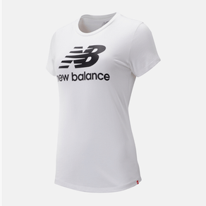 Camiseta Manga curta New Balance Athletics Feminina Branco - M