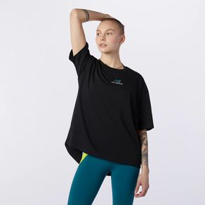 Camiseta New Balance Athletics Feminina Preto - G