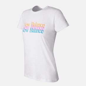 Camiseta New Balance Athletics Feminina Branco - G