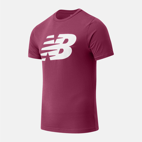 Camiseta Manga Curta New Balance Athletics Masculina Vinho - P
